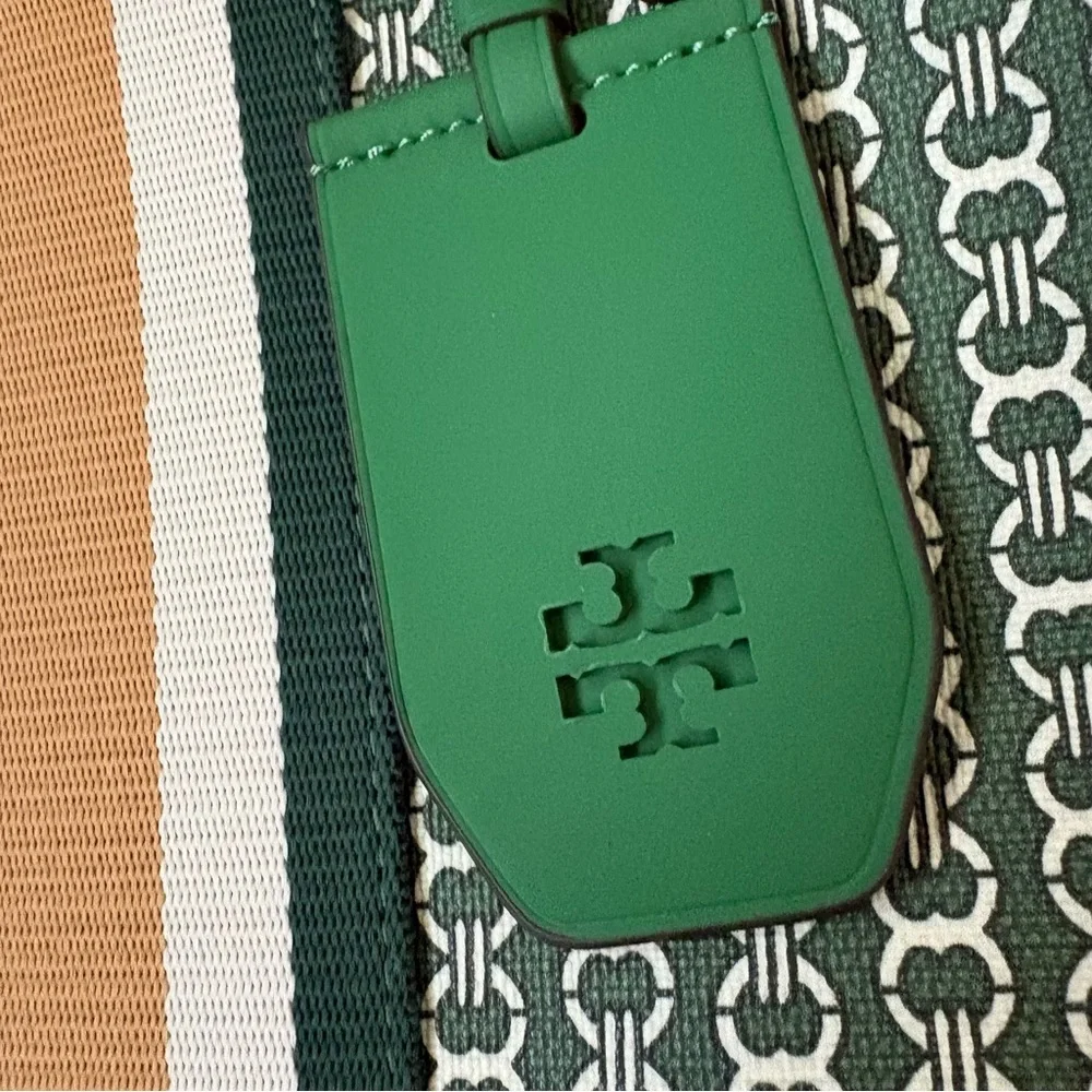 Tory Burch Gemini Link Large Tote (Green) - Picture 6 of 10